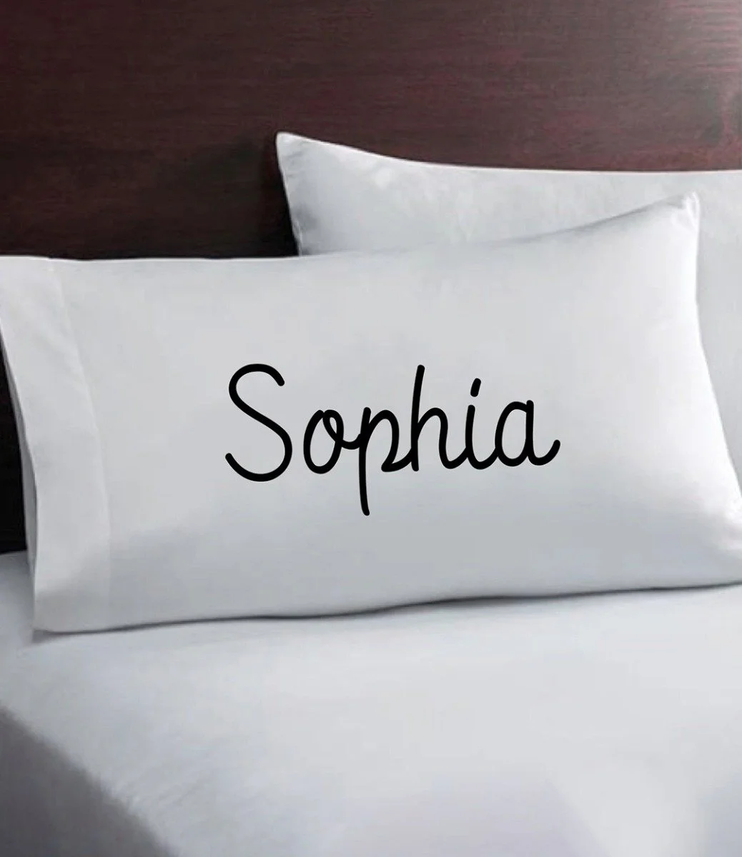 Personalized Name Pillowcase