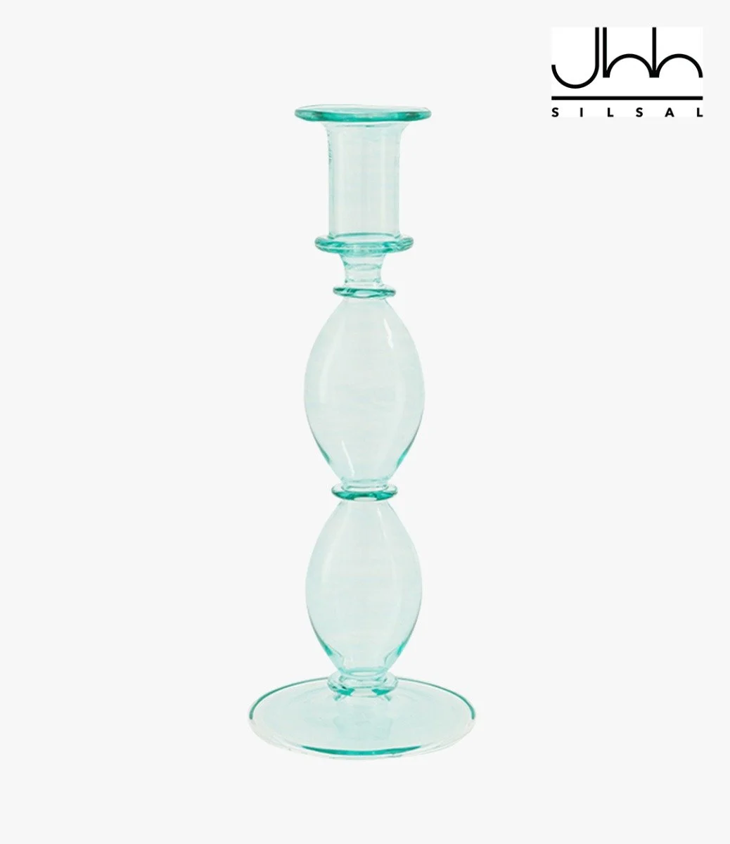 Pesi Glass Candle Holder By Silsal