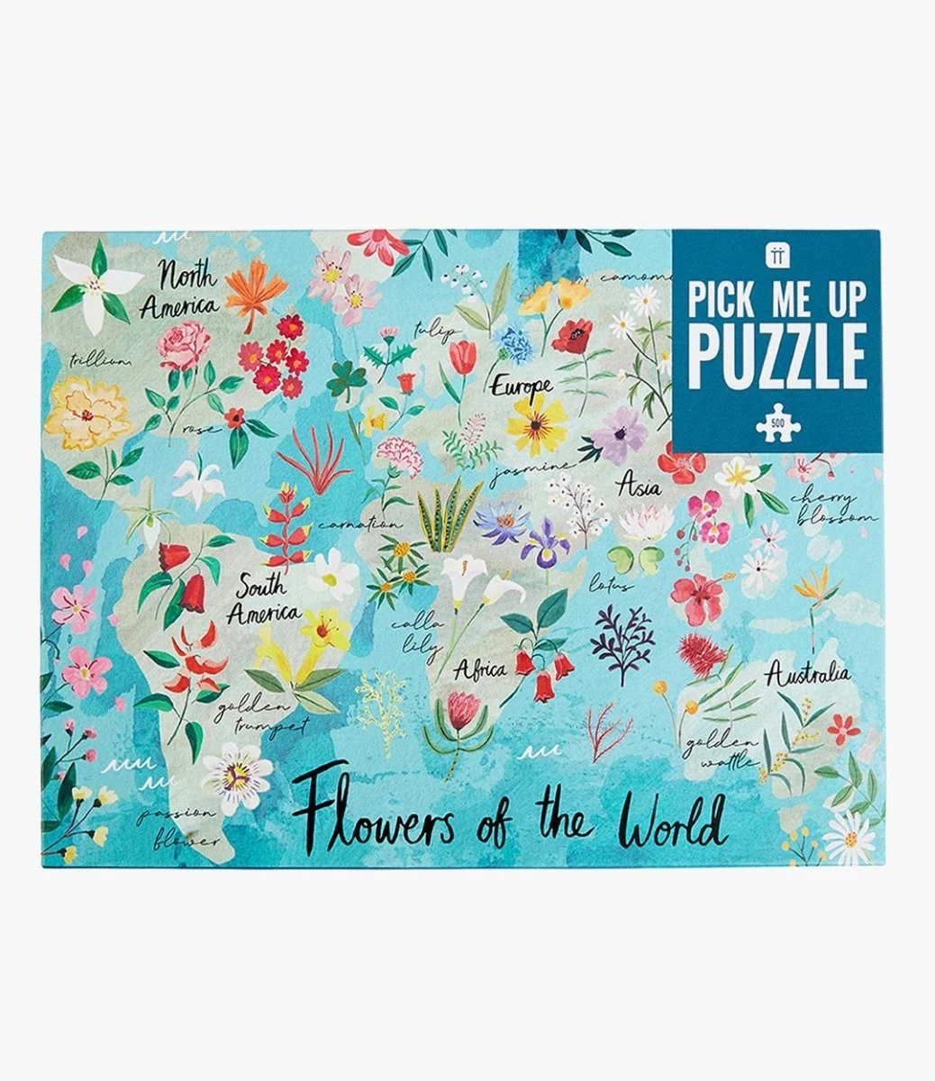 Pick Me Up Puzzle Flowers 500pcs by Talking Tables