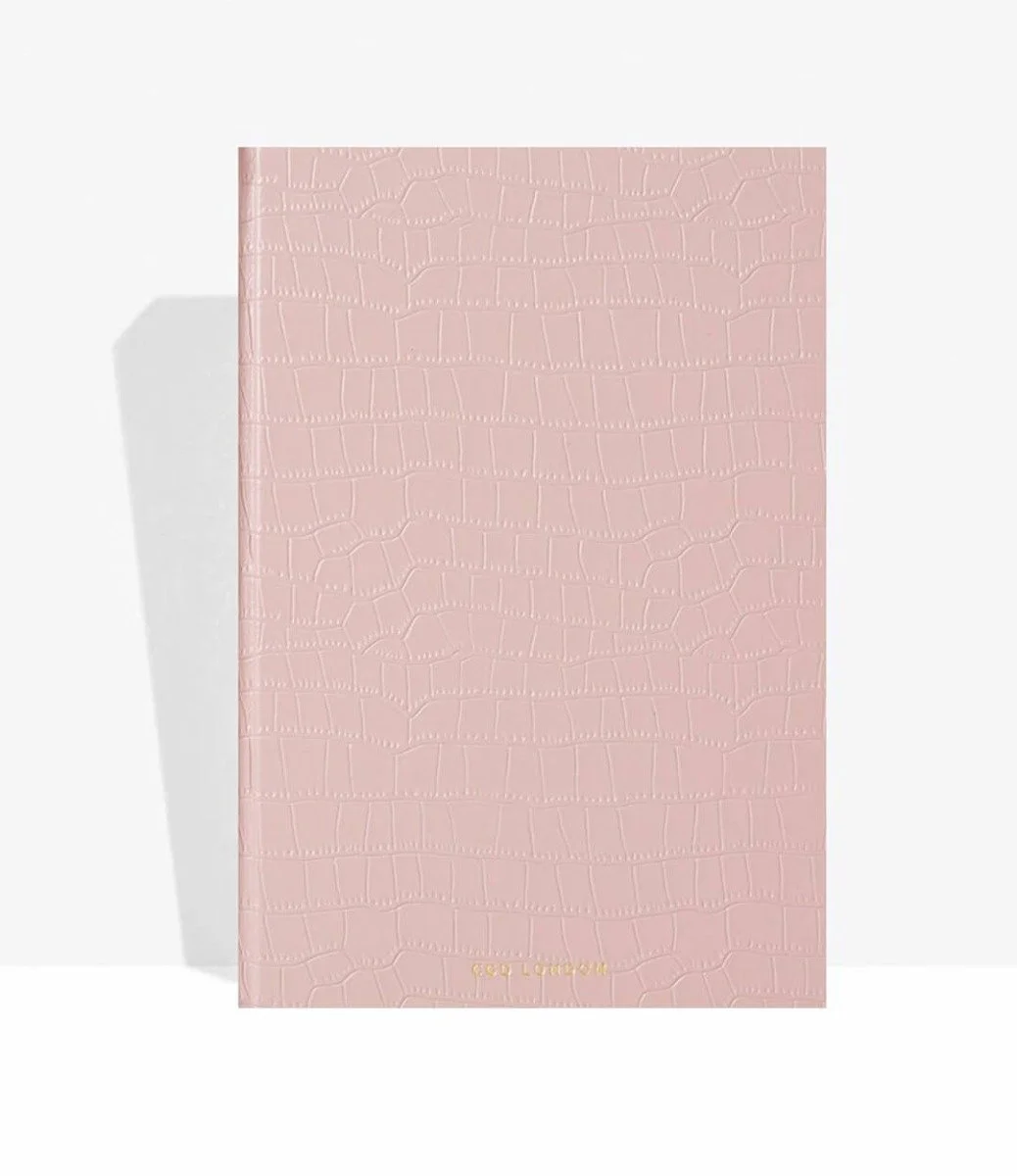 Pink Croc Daily Planner By Career Girl London