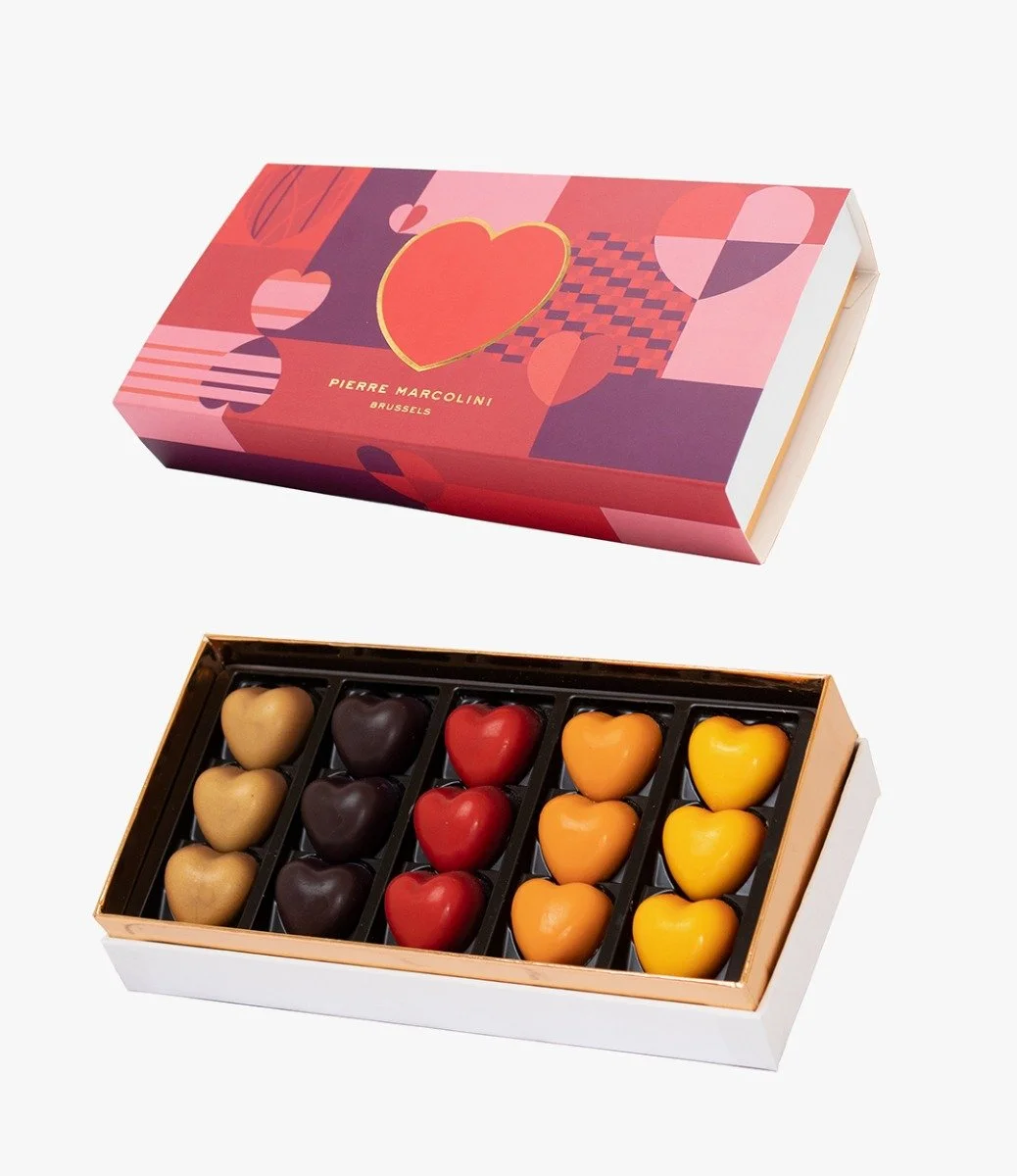 Plumier Hearts Valentine's Day Collection 2023 by Pierre Marcolini