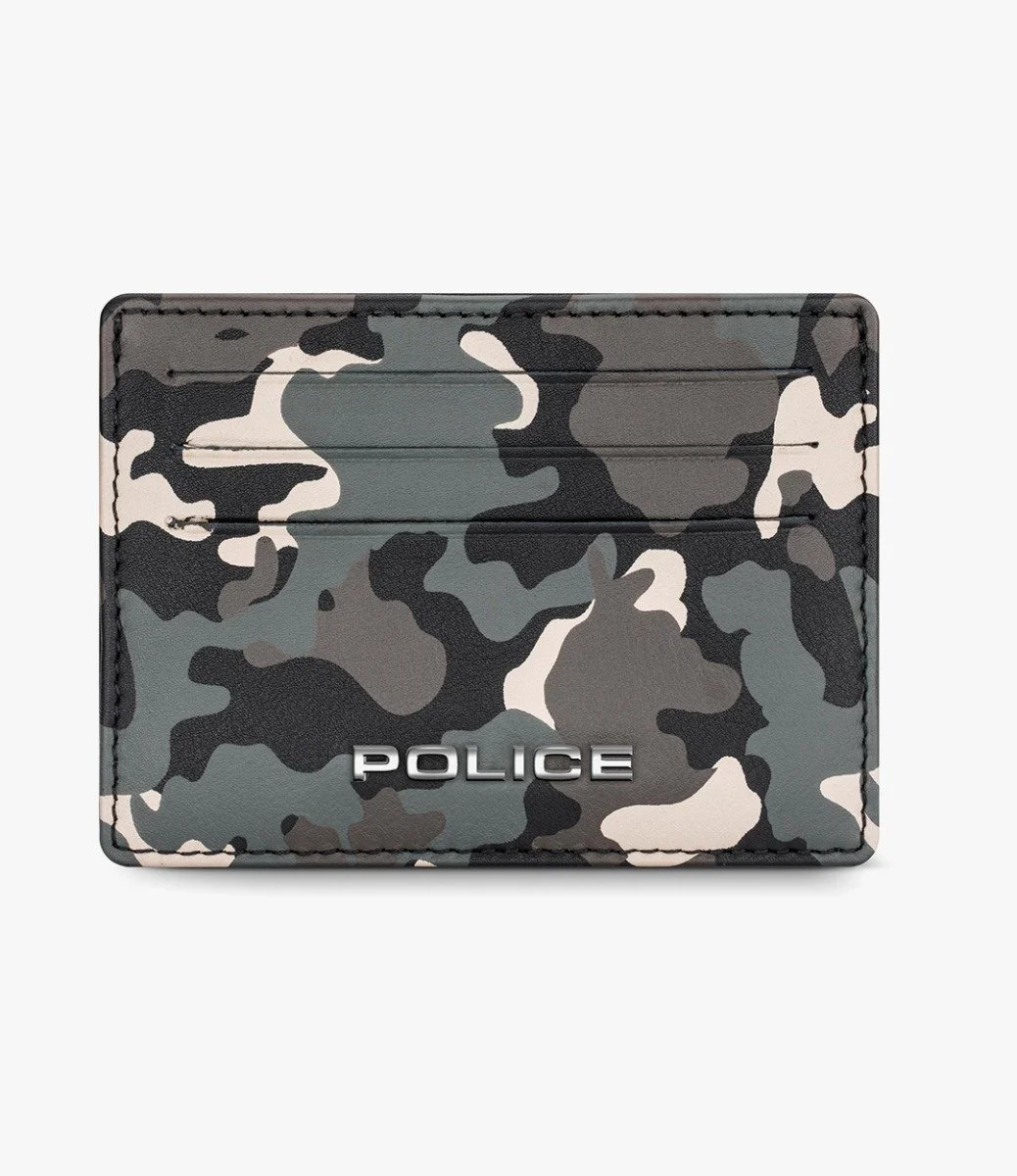 Police Zenx Leather Cardholder for Men