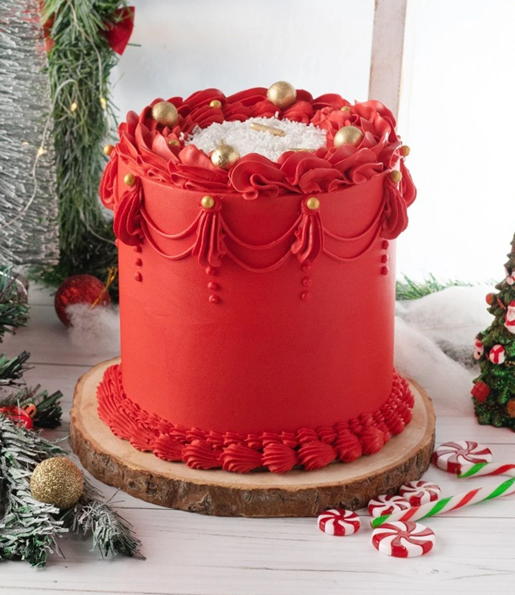 Pumpkin Spice Christmas Cake by Cake Social