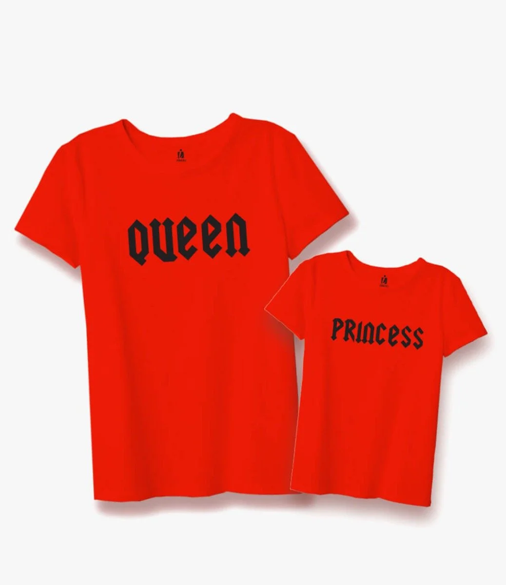 Queen, Princess Mother and Daughter T-Shirts