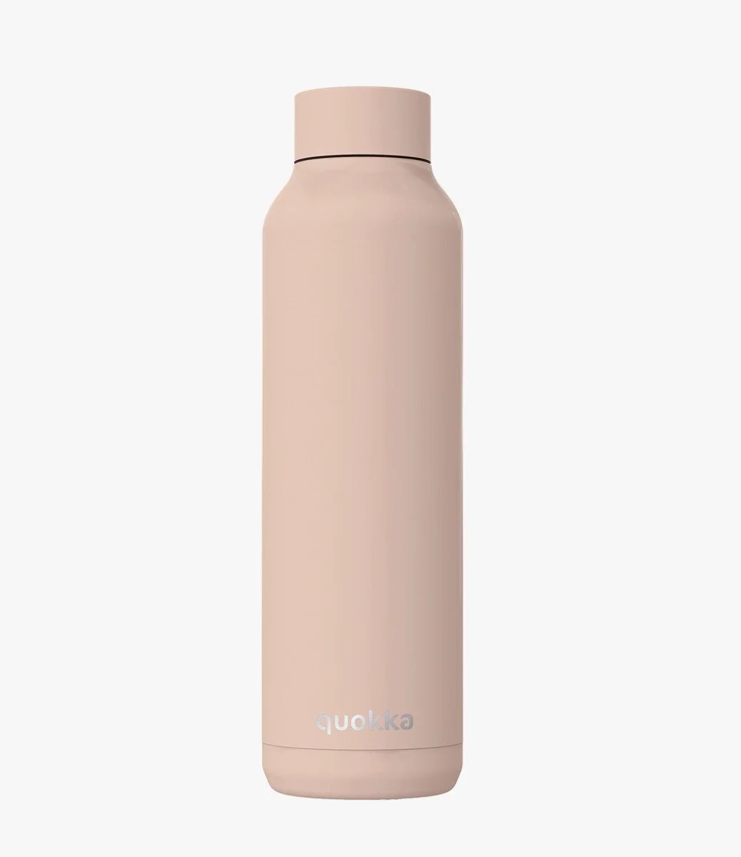 Quokka Thermal SS Bottle Solid Rubber Sand 630 ml