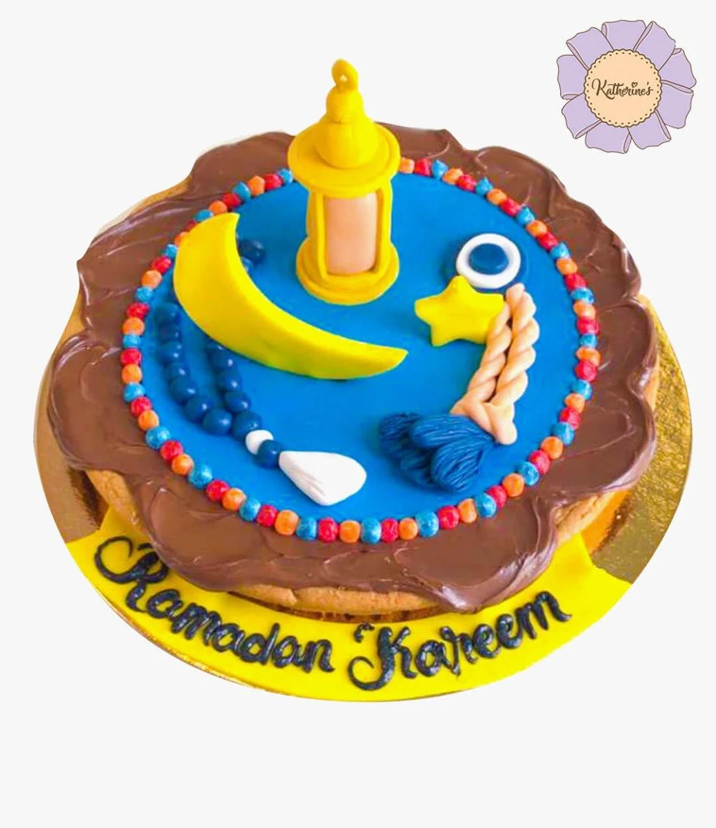 Ramadan Single Layer Cookie Cake by Katherine's