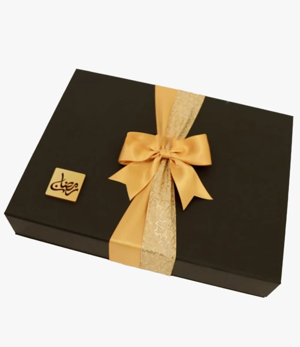 Ramadan Luxury Chocolate Box 435g (Black) by Le Chocolatier Dubai