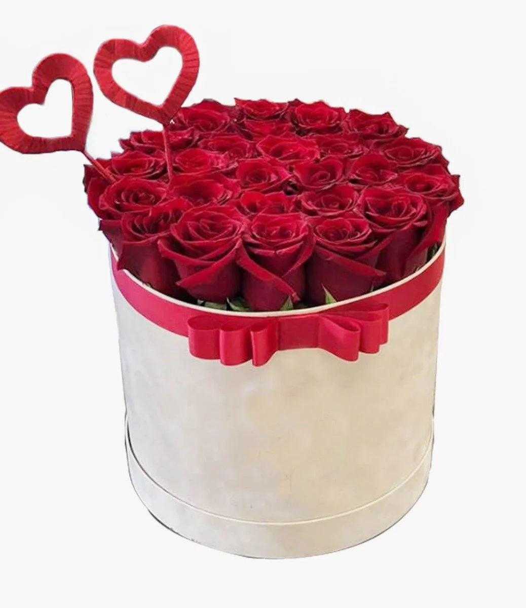 Red Romance Flower Bouquet