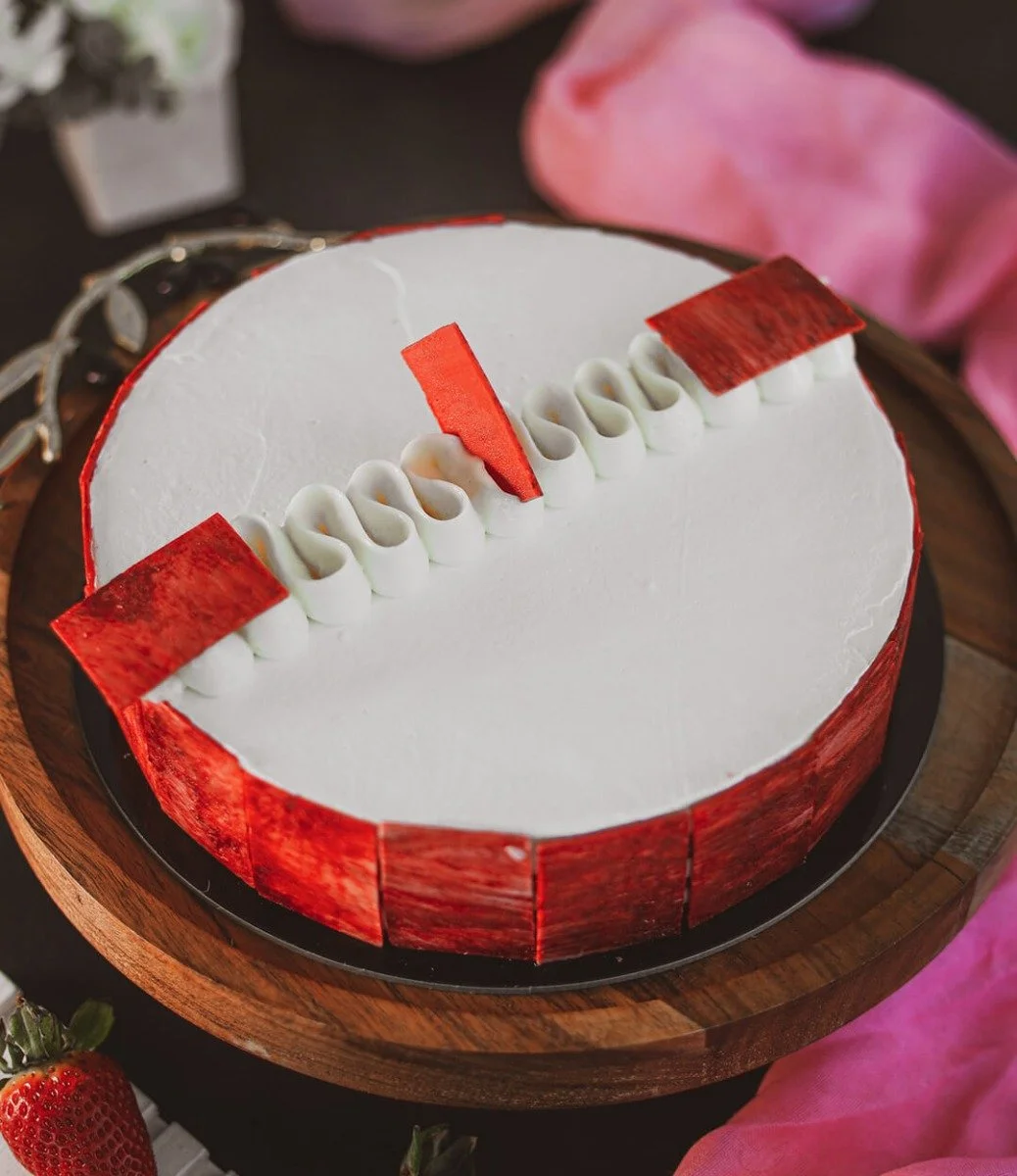 Redvelvet  cake by Celebrating Life Bakery
