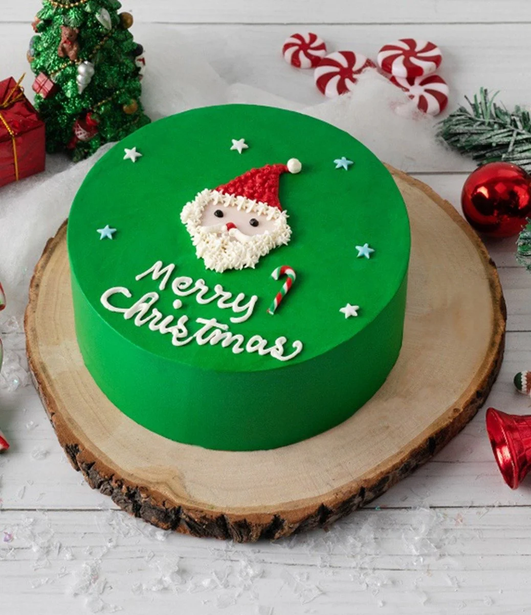 Santa Christmas Cake by Cake Social
