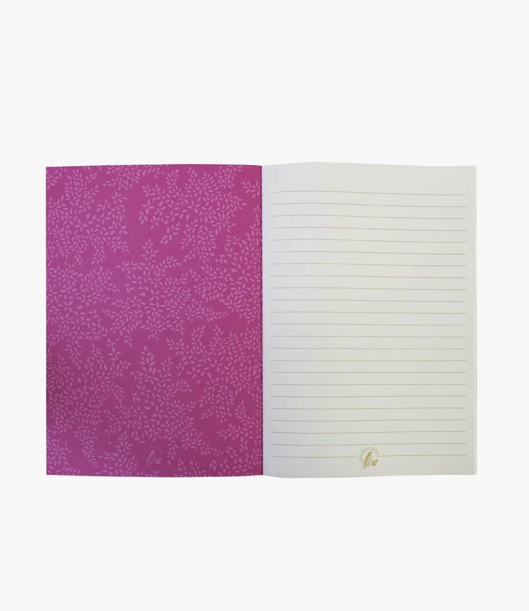 Set Of 2 - A5 Stitched Spine Notebooks by Sara Miller