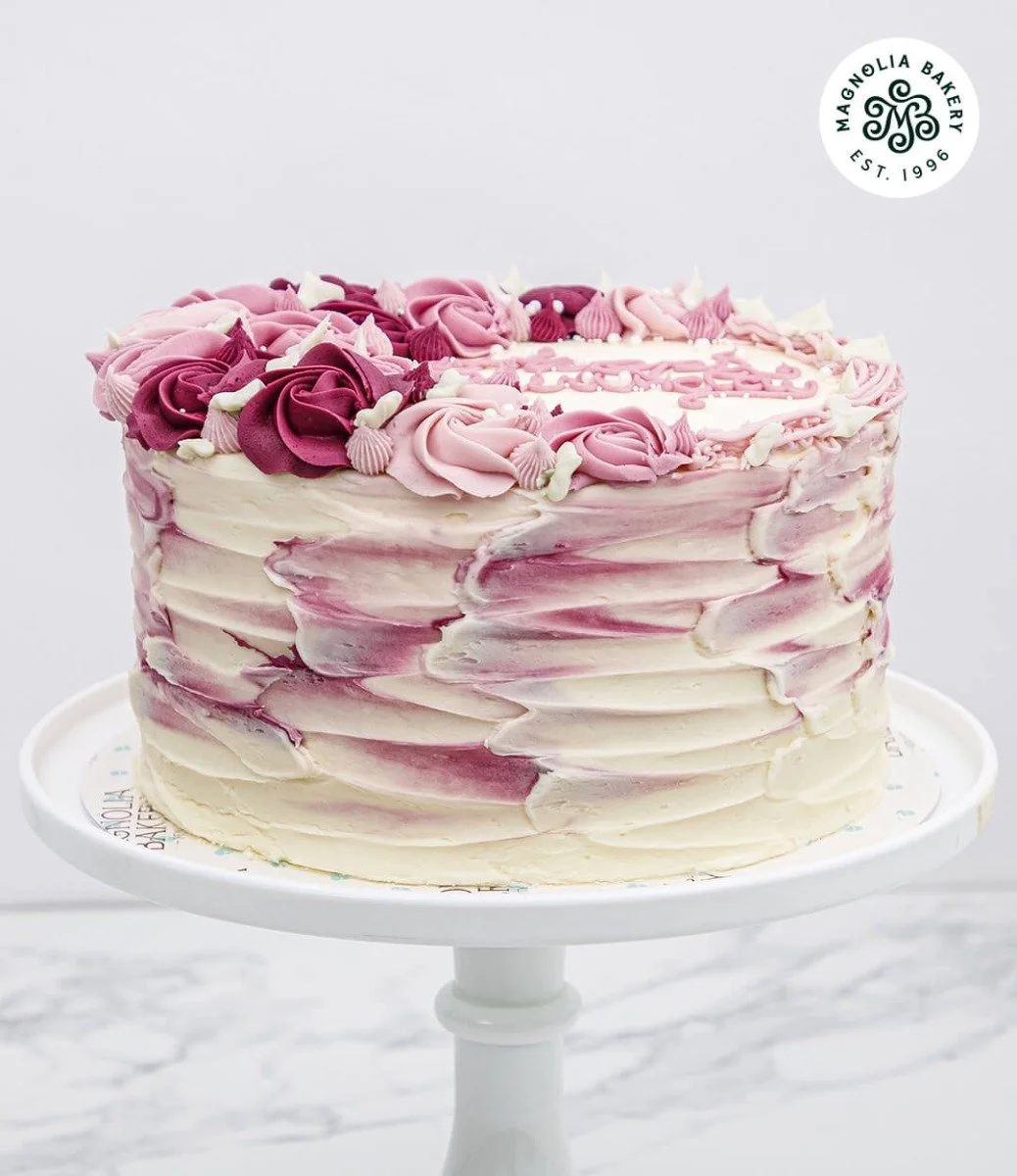 Shades of Pink Cake by Magnolia