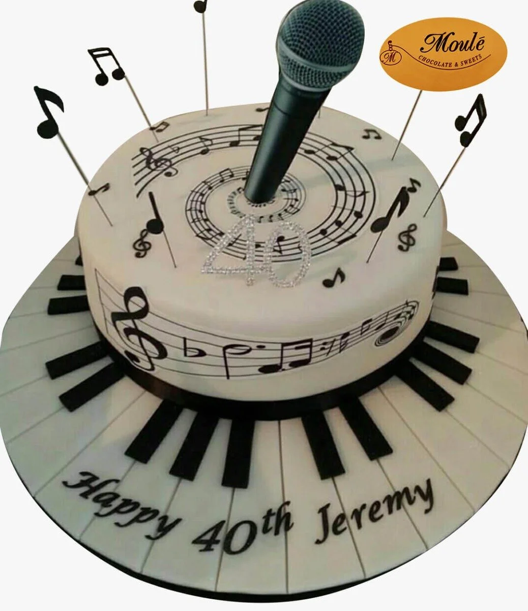Sing for Me Cake by Moule Cakes