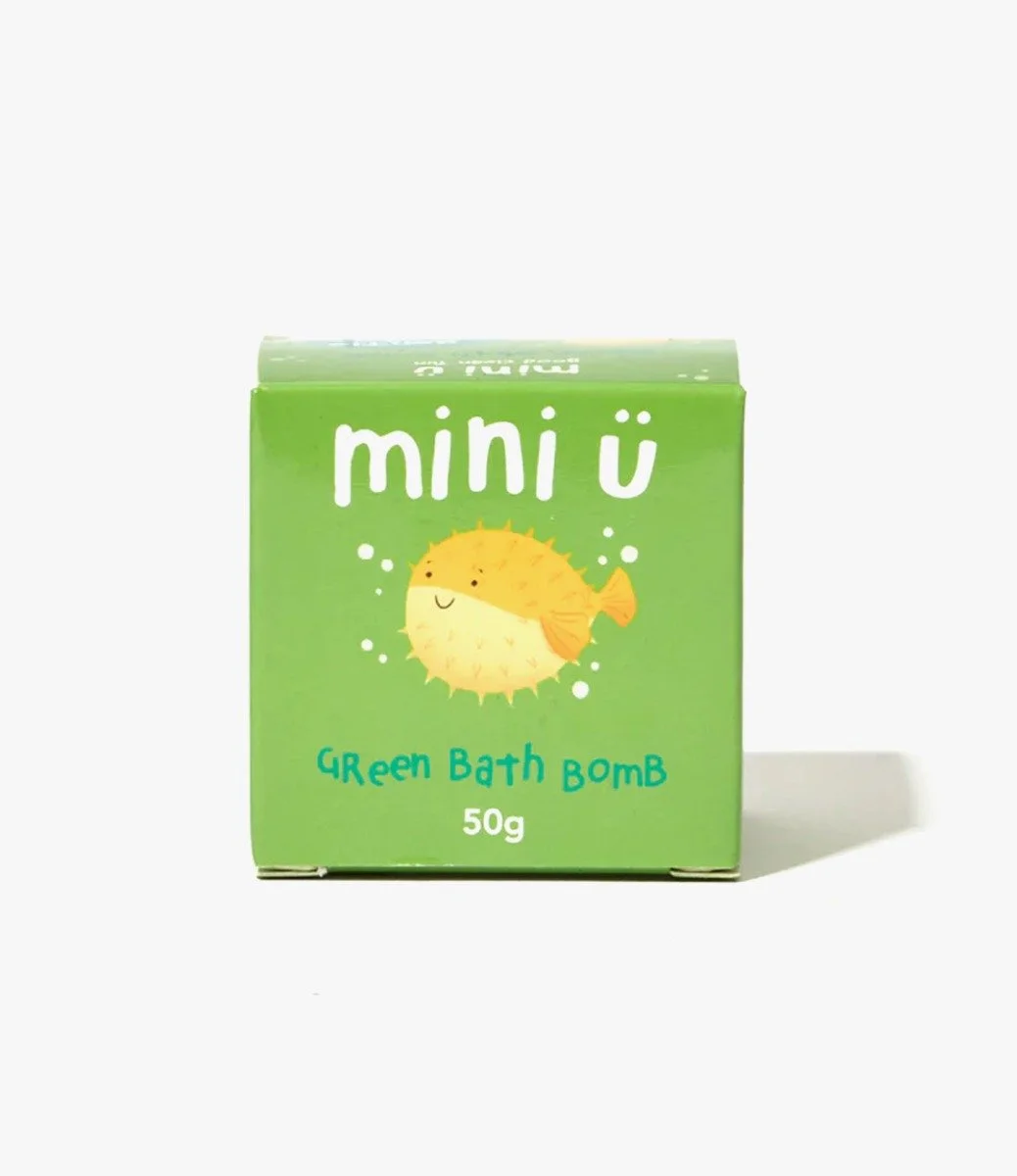 Single Green Bath Bomb by Mini U
