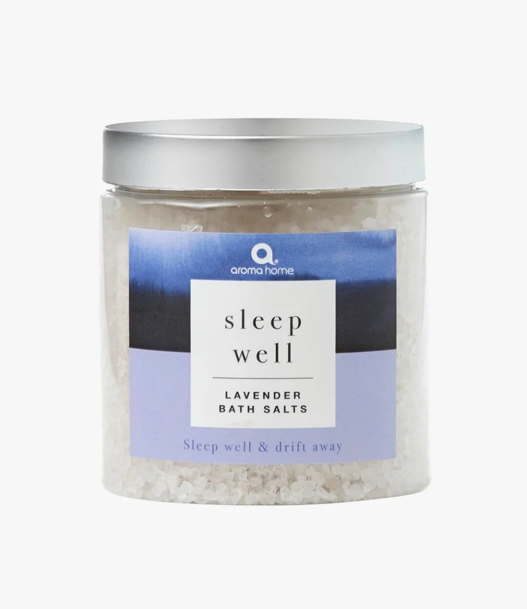 Sleep Well Bath Salts - Lavender By Aroma Home