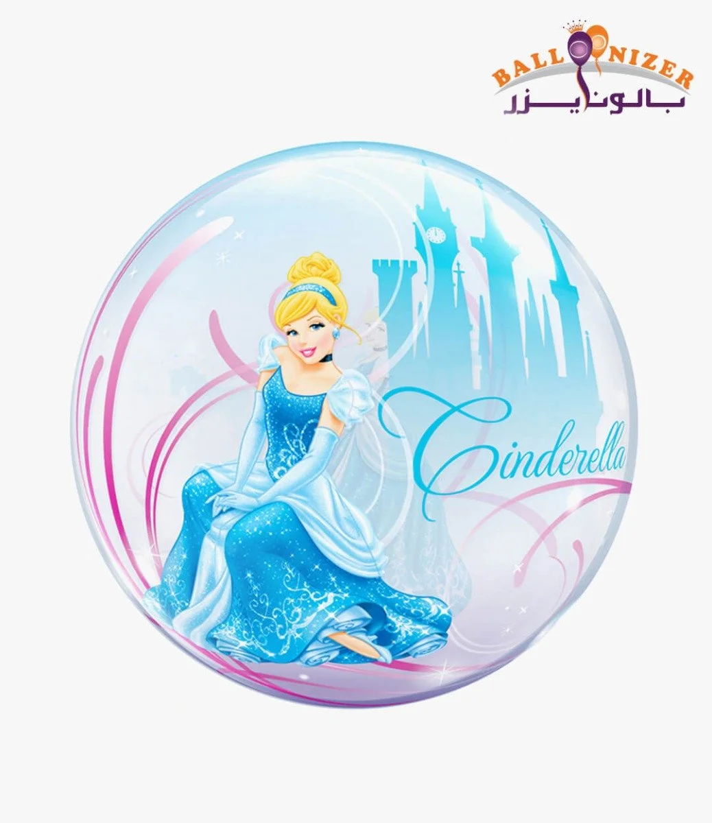 Cindrella bubbles balloon