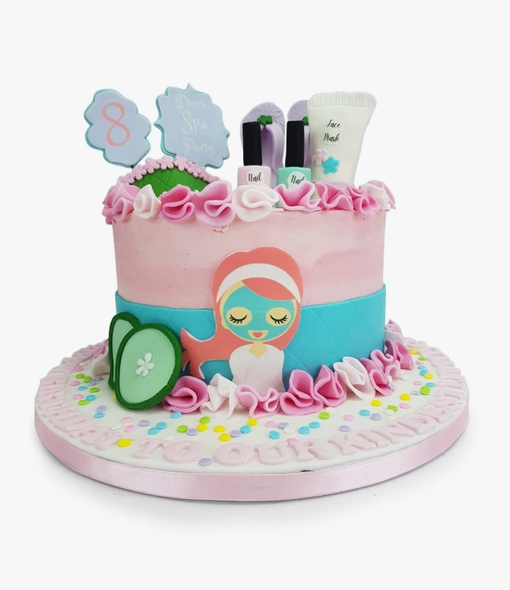 Spa Day Cake By Cake Social