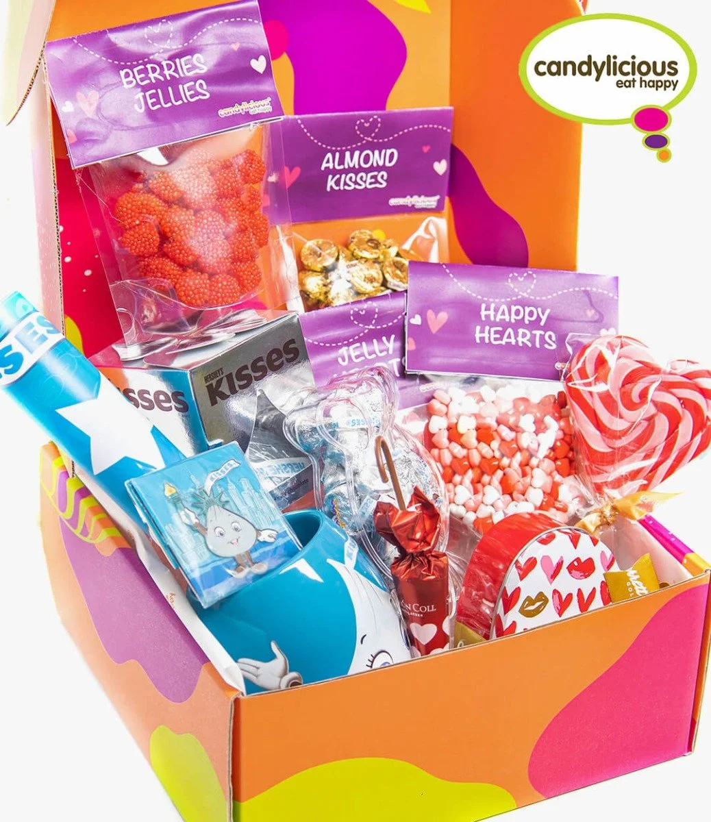صندوق حلوى سويت بوكس ​​إصدار لوف مع قبلات