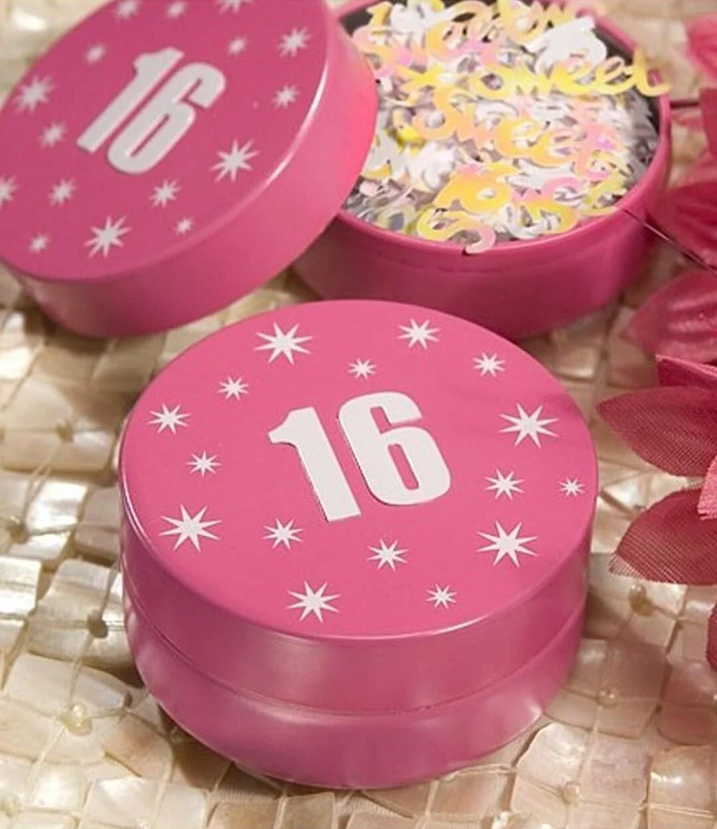 Sweet Sixteen Mint Tins 12pcs                         