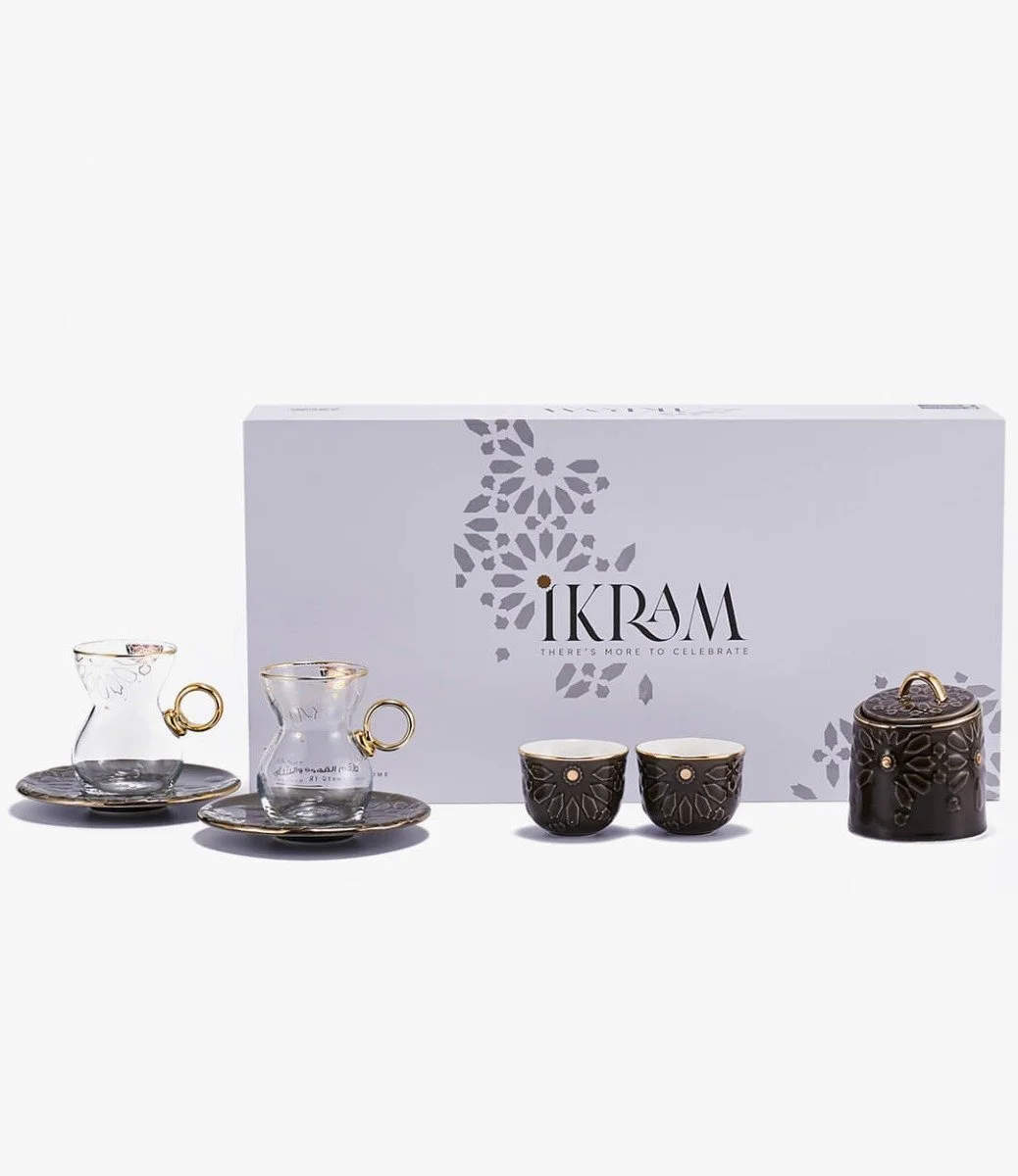 Tea Set - Ikram - Black