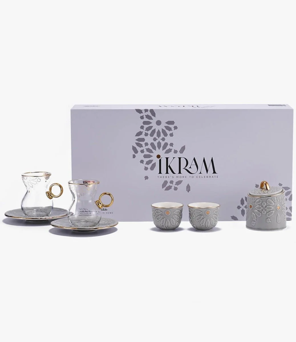 Tea Set - Ikram - Grey