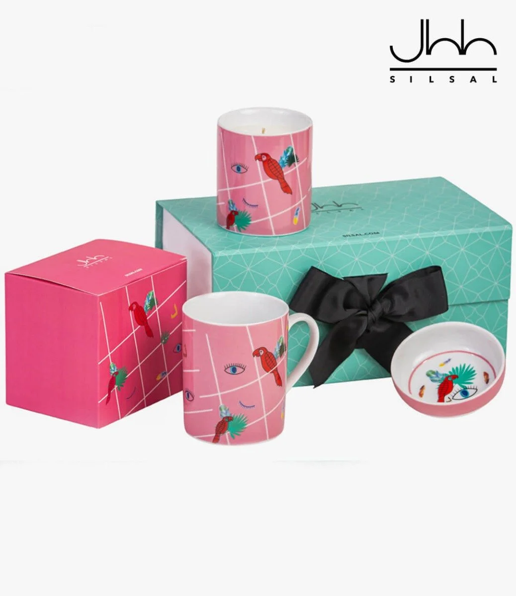 Think Pink Gift Box By Silsal*
