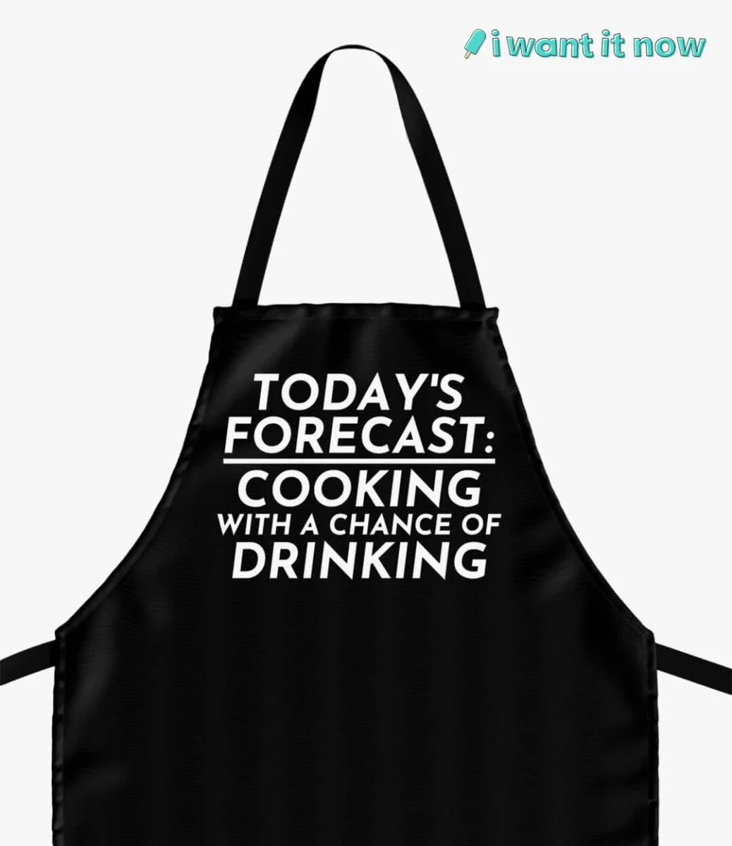 Today's forecast Apron By I Want It Now
