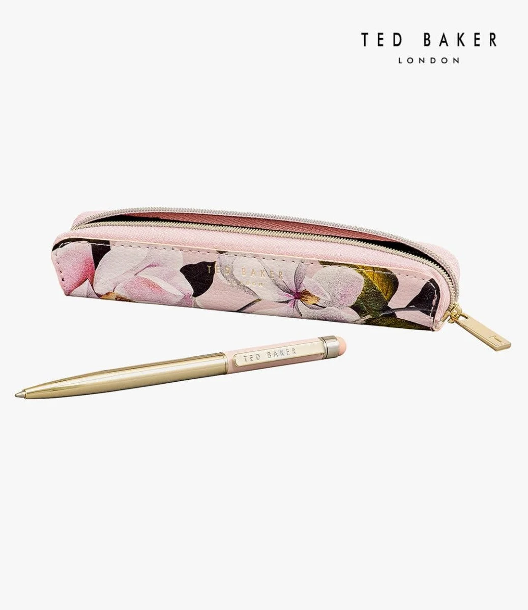 Opal Pink Touch Screen Pen & Pouch by Ted Baker