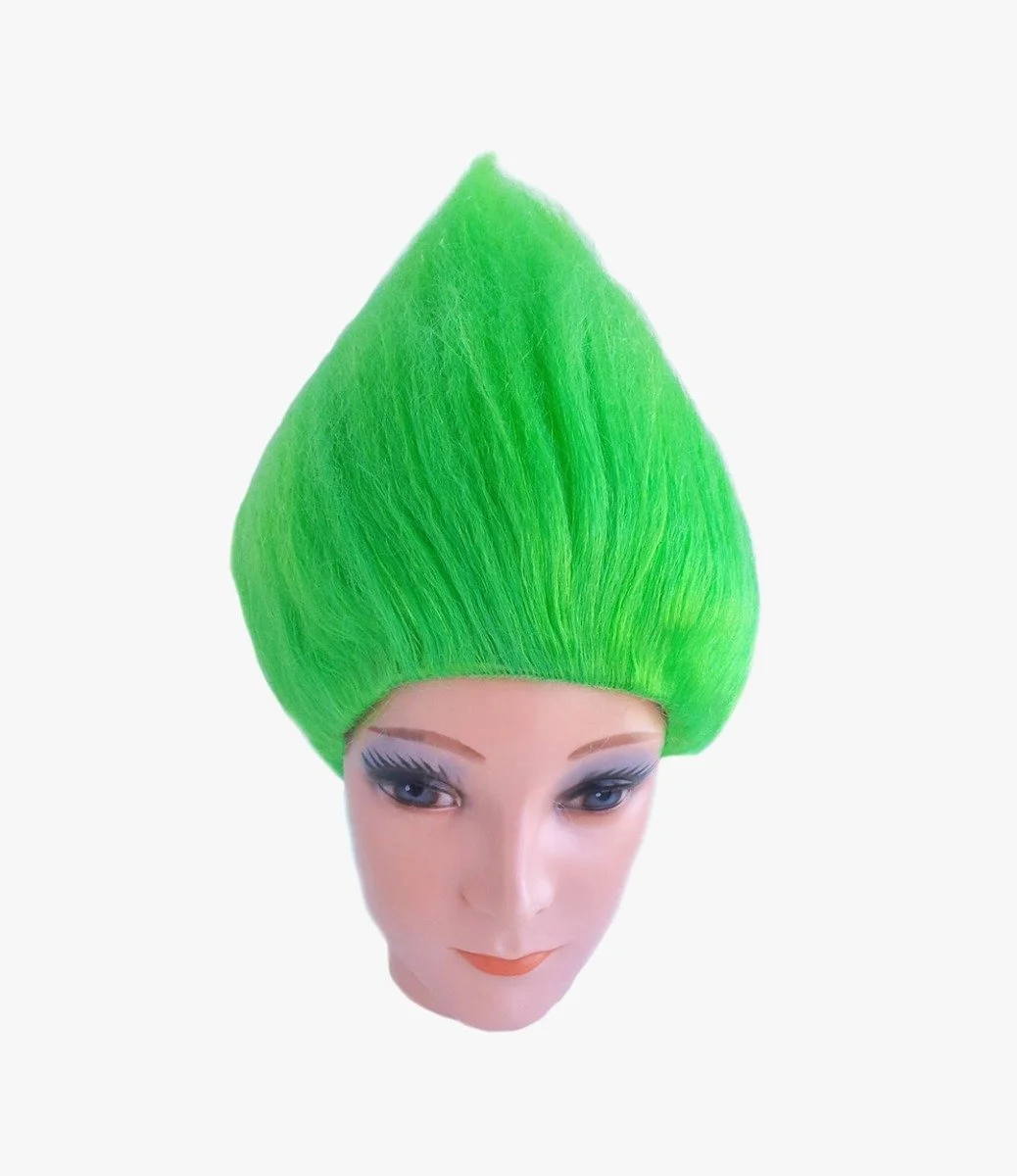 Trolls Green Wig