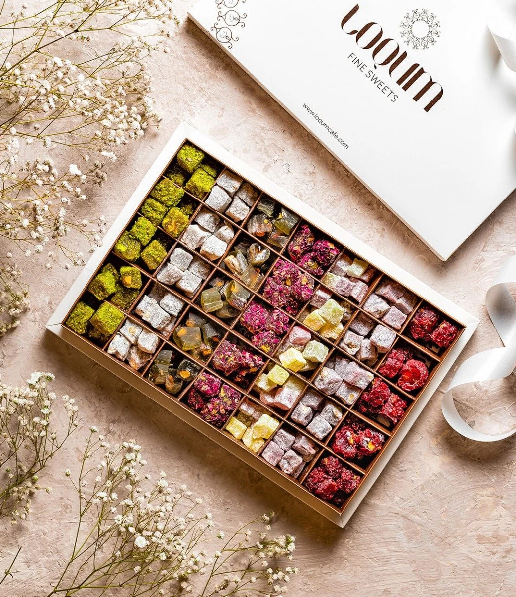 Turkish Delight With Nuts by Loqum