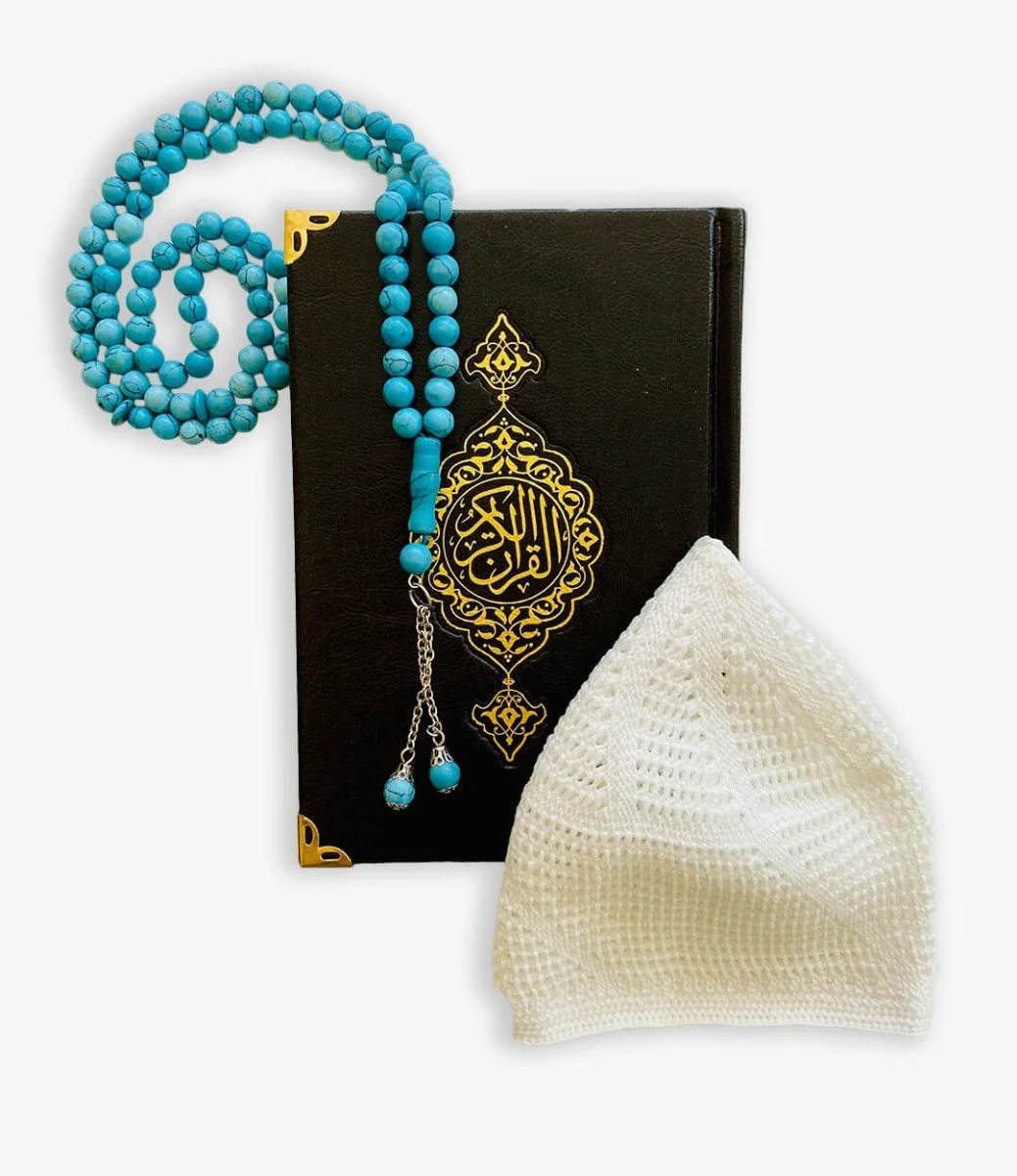 Turquoise Prayer Set for him By Fofinha