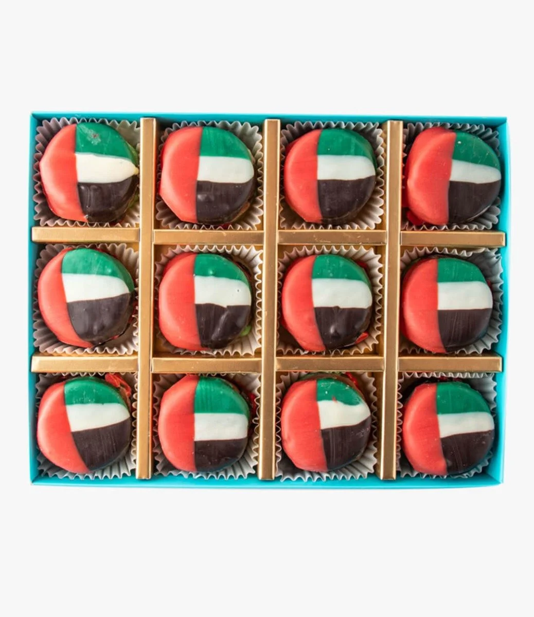 أوريو بتصميم علم الإمارات للإحتفال باليوم الوطني الإماراتي