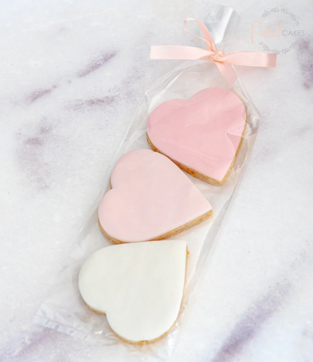 Valentine's Heart Cookies By Pastel Cakes