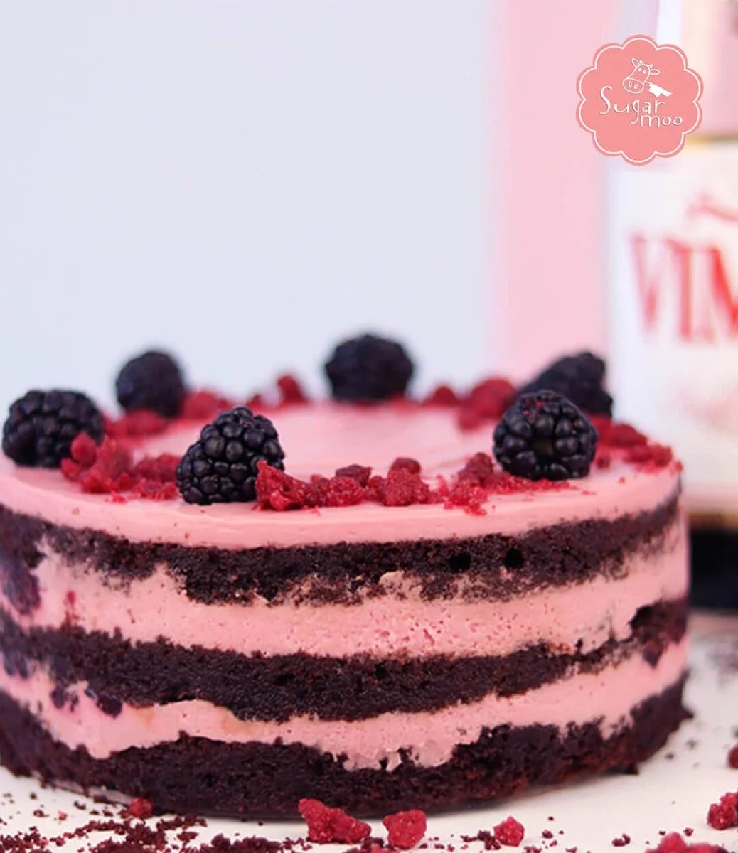 Vimto Toot Cake by SugarMoo