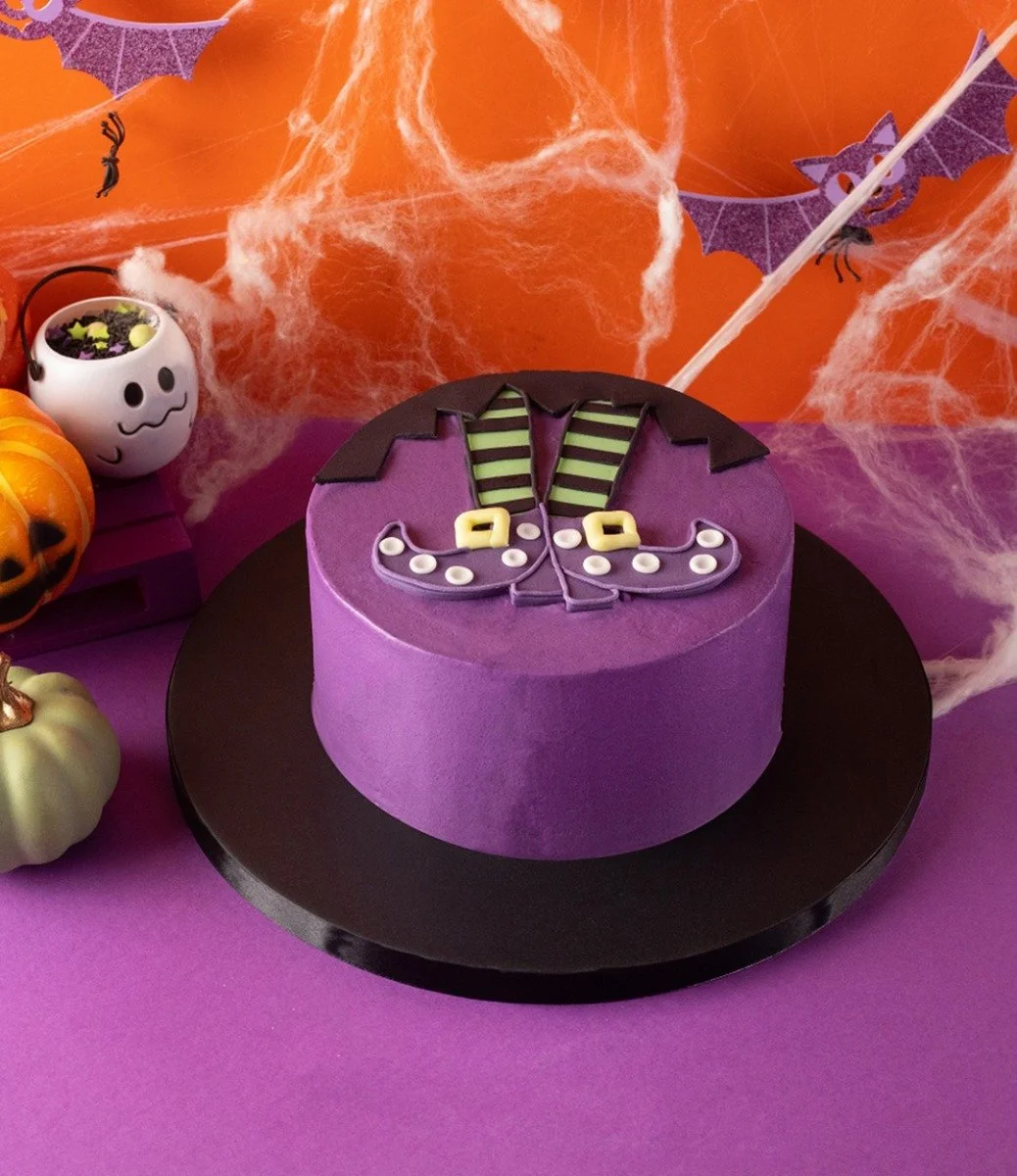 Witch Leg Cake by Cake Social