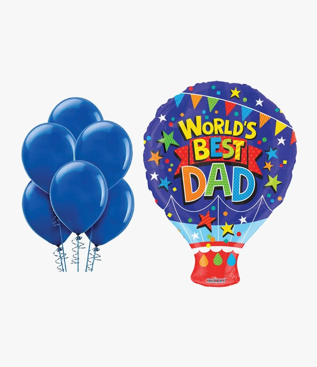 World's Best Dad Jumbo Balloon