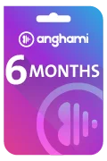 Anghami Plus Subscription Gift Card - 6 Months