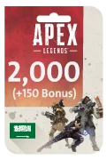 Apex Legends Coins Card - 2,000 Coins + 150 Bonus