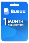 Busuu Subscription Card - 1 Month