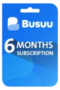 Busuu Subscription Card - 6 Months