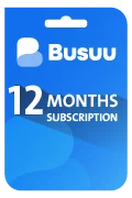 Busuu Subscription Card - 12 Months