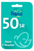 FRiENDi Aqua Mobile Recharge Voucher - SAR 50