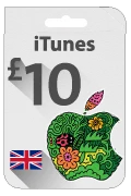 iTunes Gift Card - GBP 10