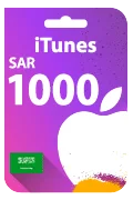 iTunes Gift Card - SAR 1,000
