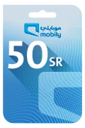 Mobily Recharge Card - SAR 50