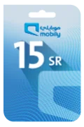 Mobily Recharge Card - SAR 15
