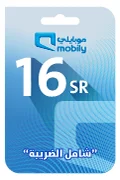 Mobily Recharge Card - SAR 16