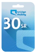 Mobily Recharge Card - SAR 30