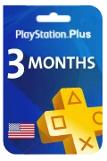 PlayStation Plus Membership - 3 Months