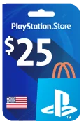 PlayStation Store Gift Card - USD 25